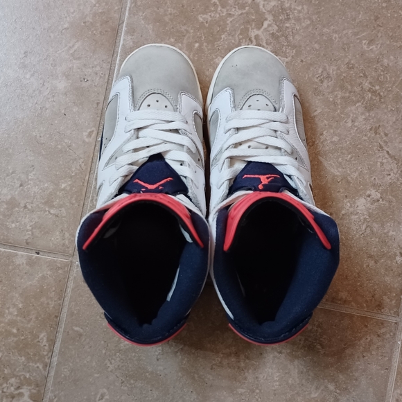 Air Jordan 6 Retro 'Tinker' Wo.8½ (7Y) - Picture 5 of 9